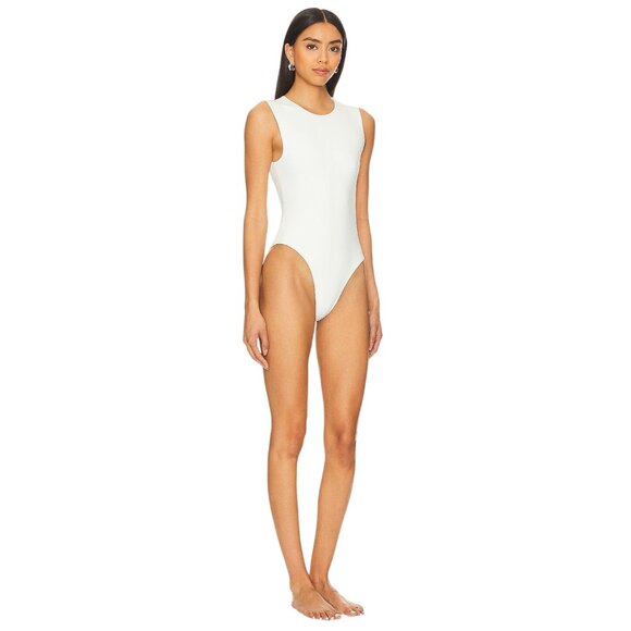 HAIGHT. Mariana One Piece in Off White Small New Womens Swimsuit - Picture 5 of 14
